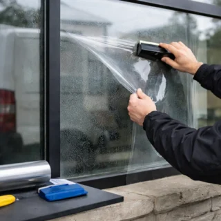 Film anti-effraction pour vitre